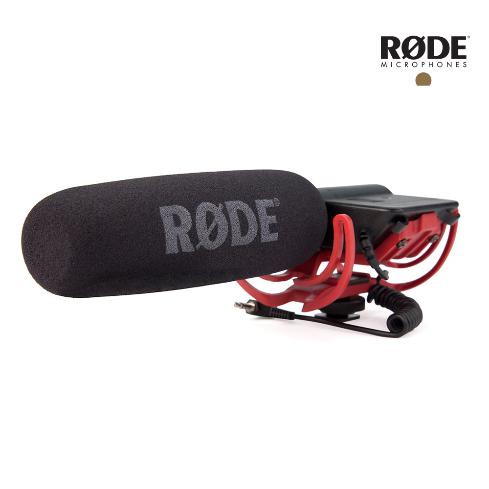 RODE VideoMic Rycote 초 지향성 카메라용 샷건 콘덴서 마이크