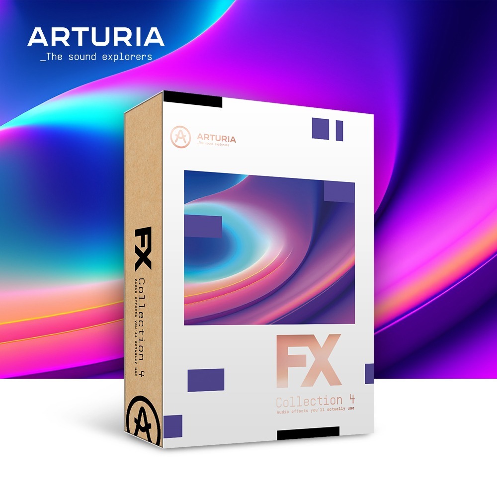 Arturia FX Collection 4 아투리아 믹싱, 이펙트, 마스터, 오디오 컬렉션 (가상악기/VST) 전자배송