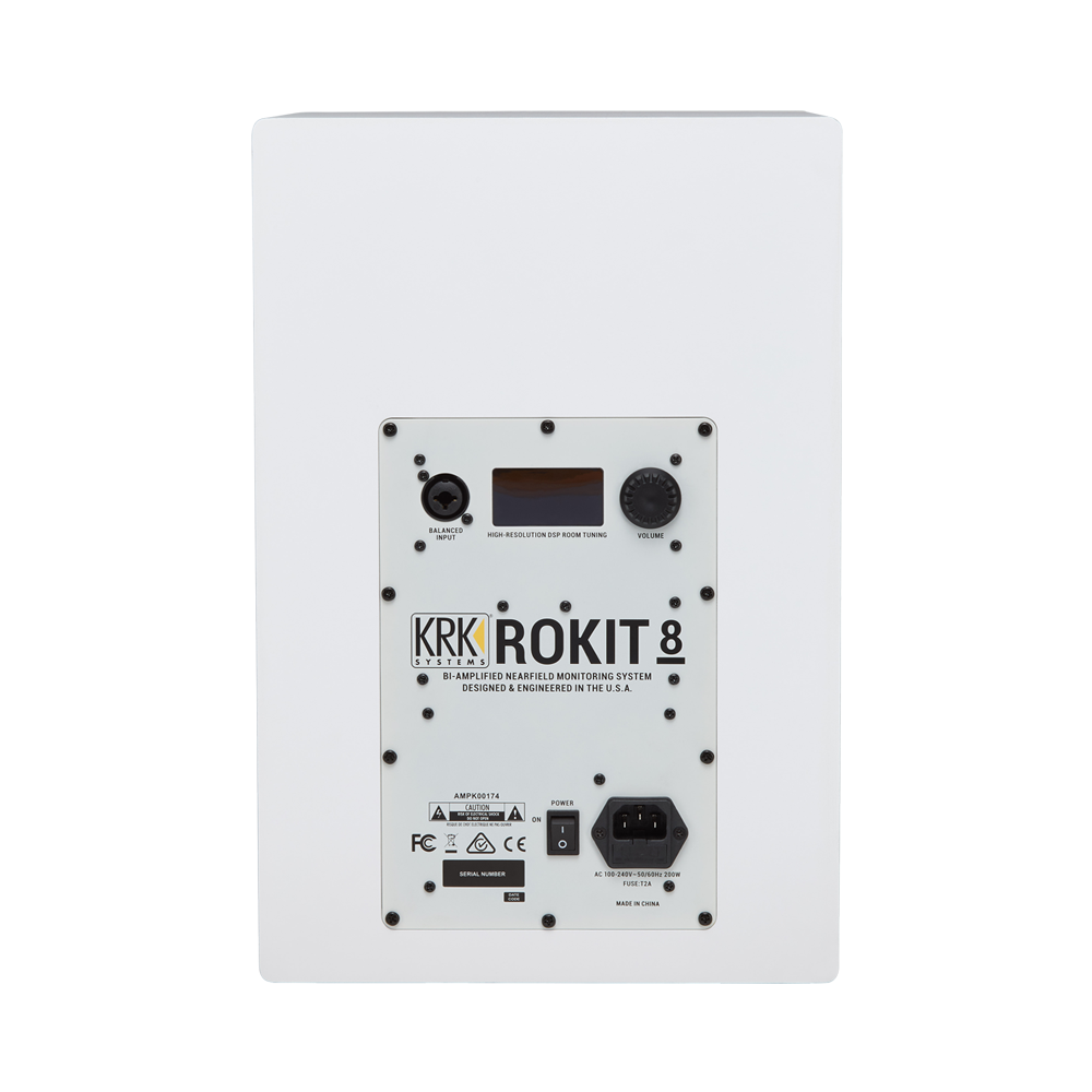 KRK ROKIT 8 G4 화이트 (1조) RP8 모니터 스피커