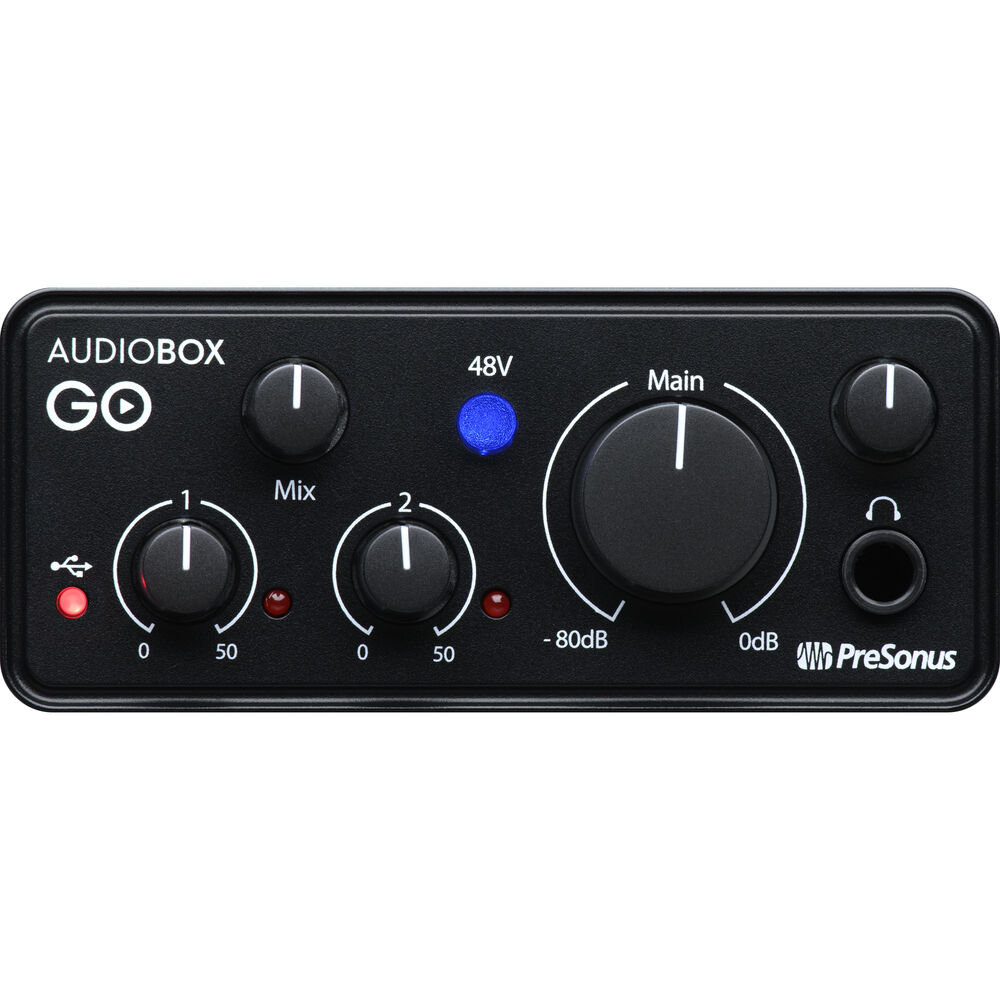 PreSonus AudioBox GO 프리소너스 USB 오디오 인터페이스