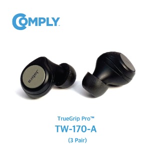 COMPLY 컴플라이 폼팁 TrueGrip Pro 트루그립 프로 이어팁 TW-170-A Jabra 자브라 65t, 75t 호환 중 3쌍