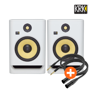 KRK ROKIT 8 G4 화이트 (1조) RP8 모니터 스피커
