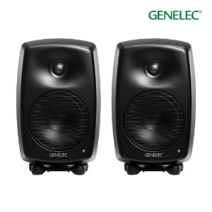 Genelec G Three 제네렉 G3 홈 오디오 액티브 스피커 블랙 1세트
