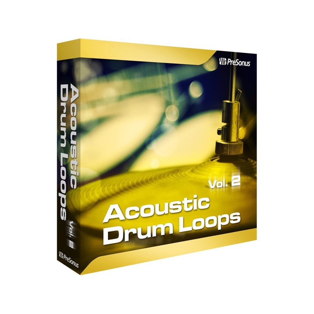 PreSonus Acoustic Drum Loops Vol. 2 - Stereo 플러그인 / 전자배송
