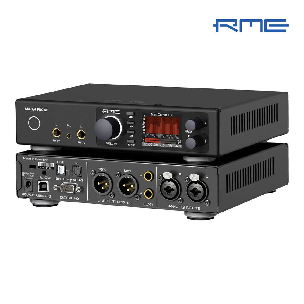 RME ADI-2/4 Pro SE USB AD/DA 컨버터 헤드폰 앰프