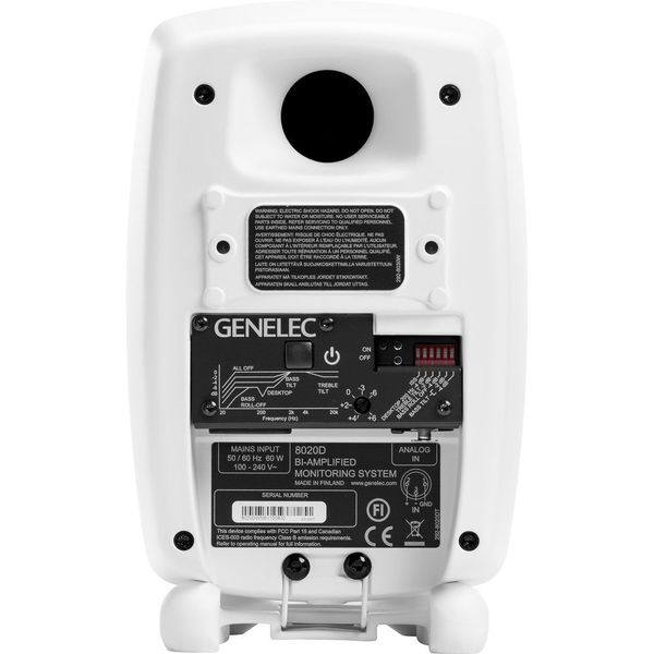 Genelec 8020D 화이트 (1조) 제네렉 모니터 스피커