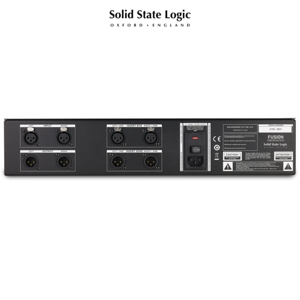 [Solid State Logic] SSL Fusion - 아날로그 아웃보드 프로세서
