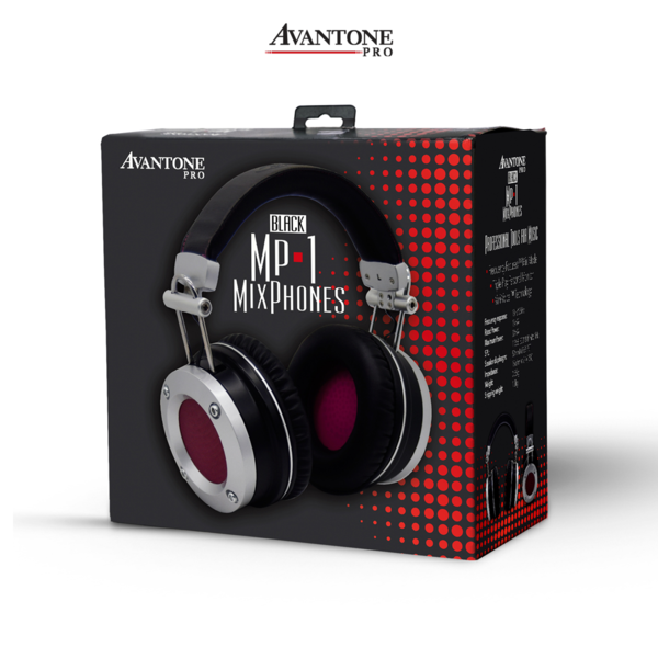 Avantone MP-1 Mixphones 블랙 - 아반톤 멀티모드 레퍼런스 모니터 헤드폰