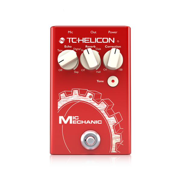 [TC Helicon] Mic Mechanic 2 + 어댑터 포함 - 보컬 에코/리버브 이펙터