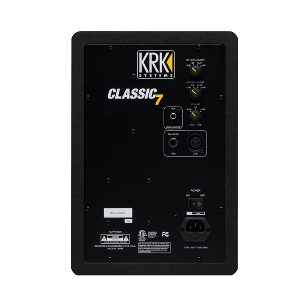 KRK Classic 7 블랙 (1조) 모니터 스피커