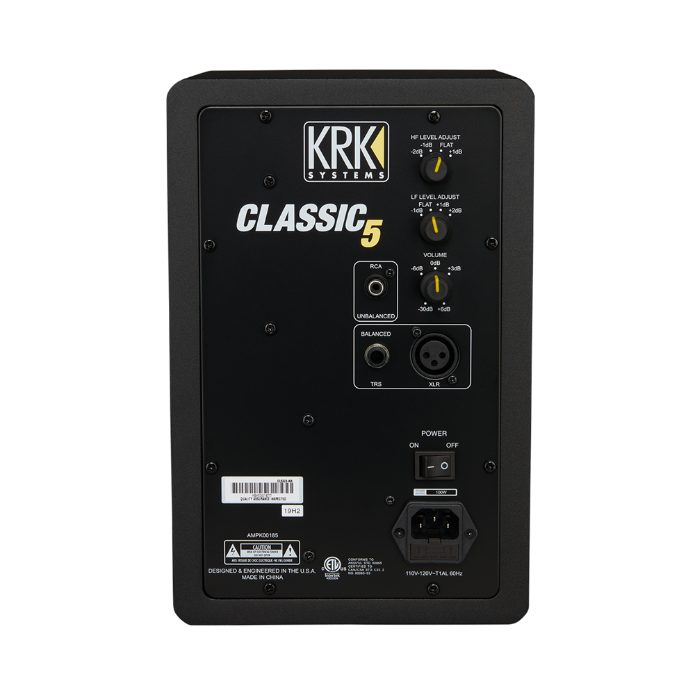 KRK Classic 5 블랙 (1조) 모니터 스피커
