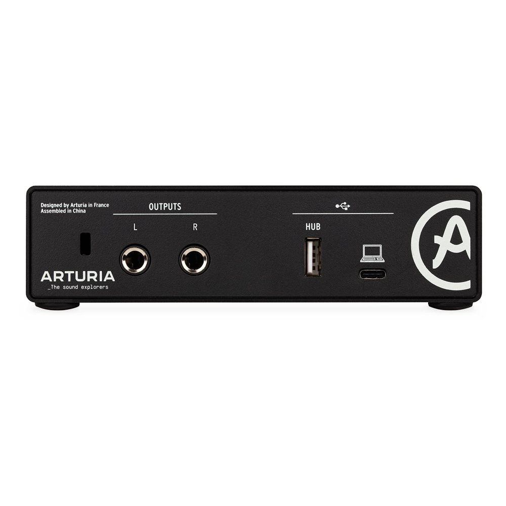 Arturia MiniFuse 1 블랙 USB-C 오디오 인터페이스