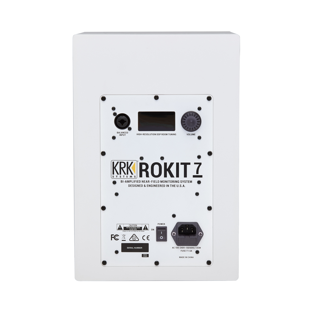 KRK ROKIT 7 G4 (1조) RP7 액티브 모니터 스피커 + XLR to 55 TRS 케이블