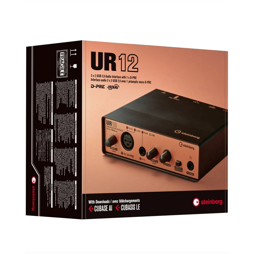 Steinberg UR12B 스테인버그 USB 오디오 인터페이스