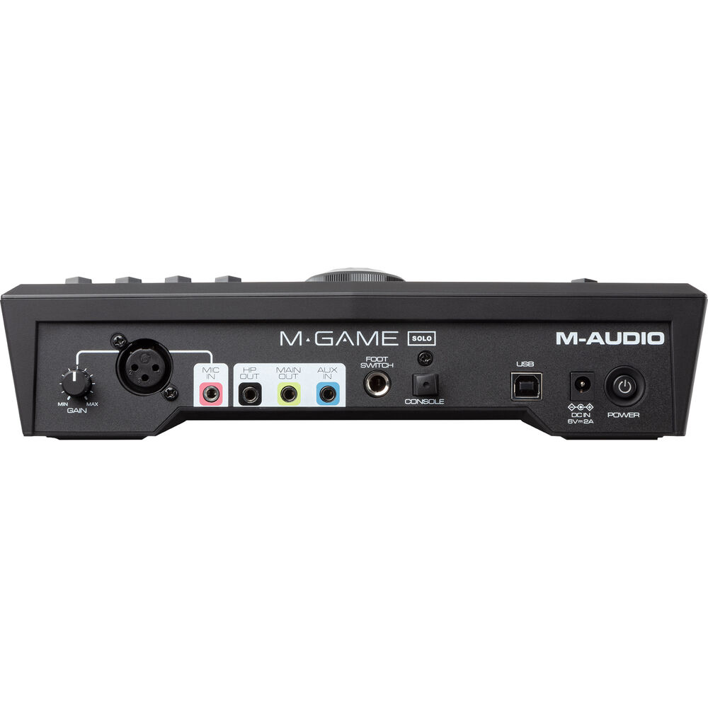 M-Audio M-Game Solo 믹서형 스트리밍 오디오 인터페이스