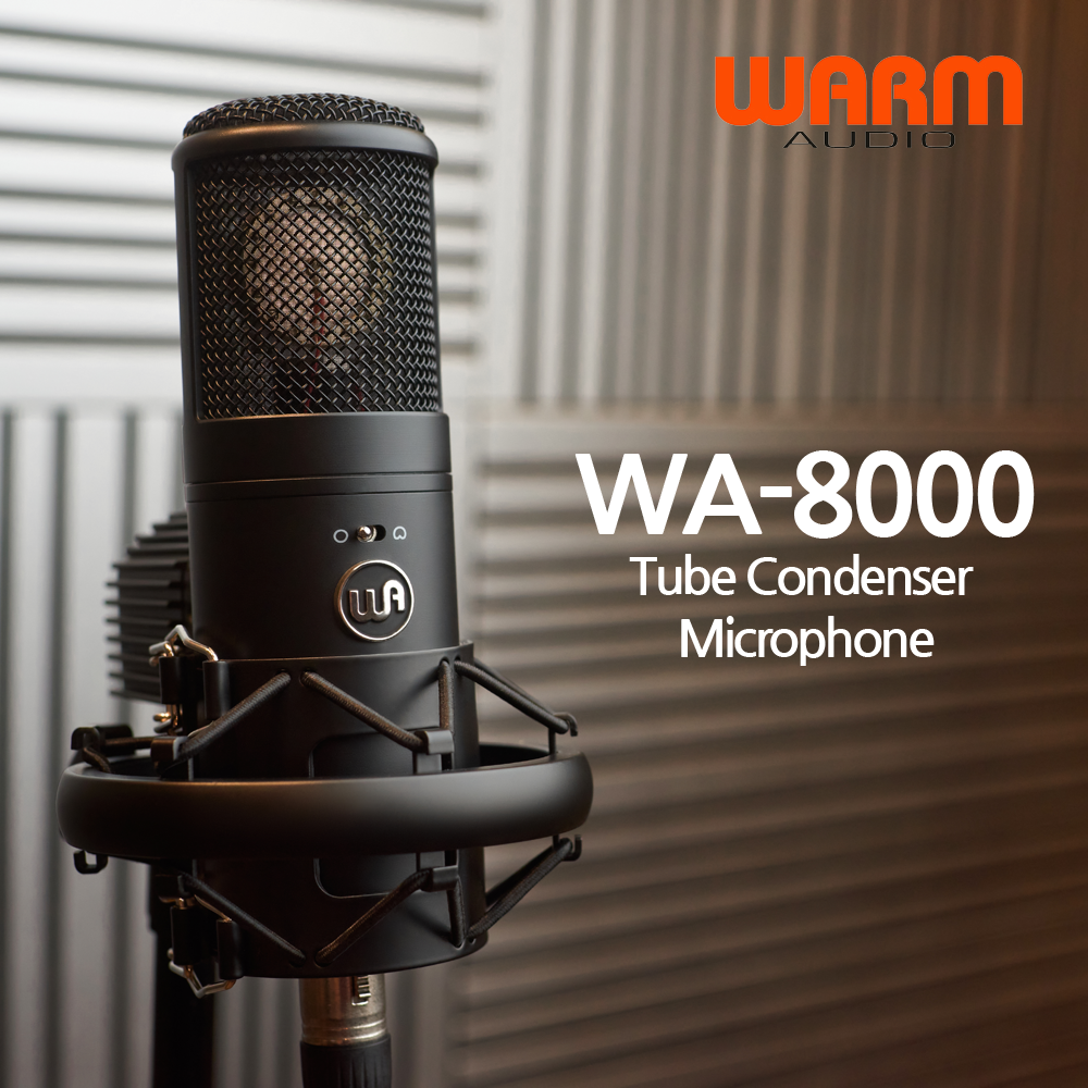 Warm Audio WA-8000 웜오디오 진공관 콘덴서 마이크