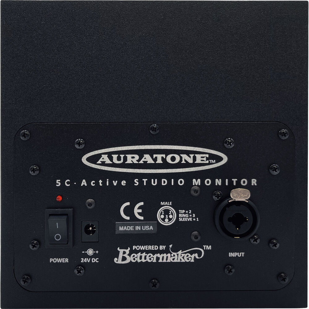 Auratone The 5C Active Super Sound Cube 오라톤 블랙 액티브 스피커 1조