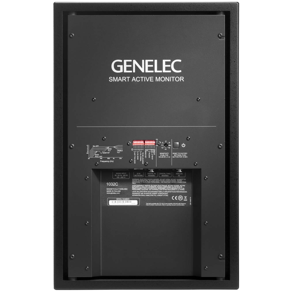 Genelec 1032C SAM 모니터 스피커 (1조) / GLM KIT 포함