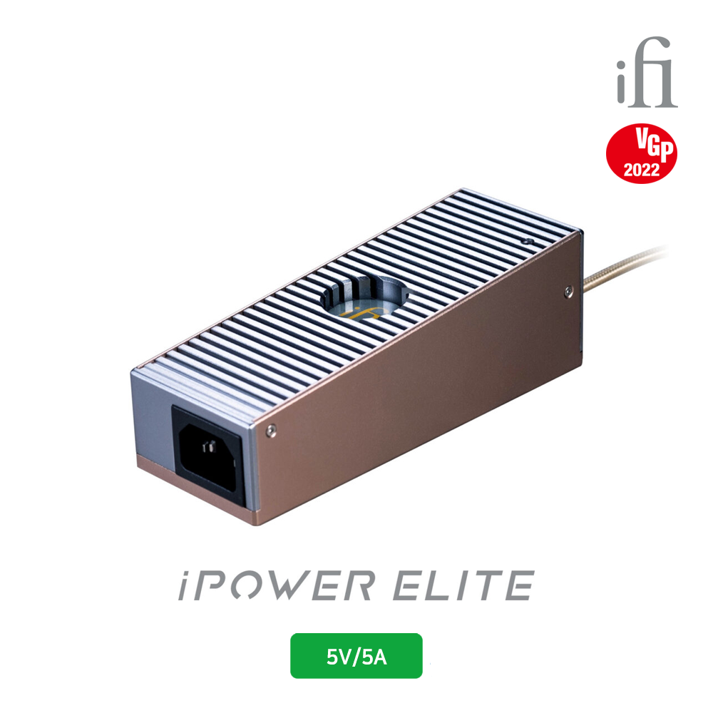 iFi Audio iPower Elite 플래그십 초저 노이즈 AC/DC 어댑터 5V / 5A