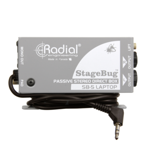 Radial Stage Bug SB-5 레디알 랩탑 다이렉트 박스