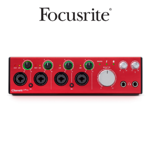 Focusrite Clarett 4Pre 포커스라이트 클라렛 썬더볼트2 오디오 인터페이스