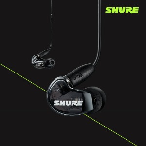 SHURE AONIC215-UNI (SE215-UNI) 블랙 슈어 이어폰