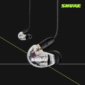 SHURE AONIC215-UNI (SE215-UNI) 클리어 슈어 이어폰