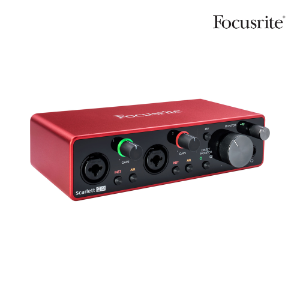 Focusrite Scarlett 2i2 3G (3세대) 스칼렛 오디오 인터페이스