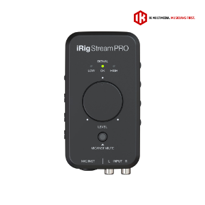 IK Multimedia iRig Stream Pro 모바일 스트리밍 인터페이스