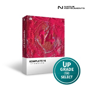 NI KOMPLETE 14 STANDARD Upgrade for KOMPLETE SELECT 컴플리트 가상악기/이펙트 올인원 플러그인/KONTAKT 7 포함 / 전자배송