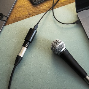 SHURE MVX2U 슈어 오디오 인터페이스 XLR-USB  컨버터 어댑터